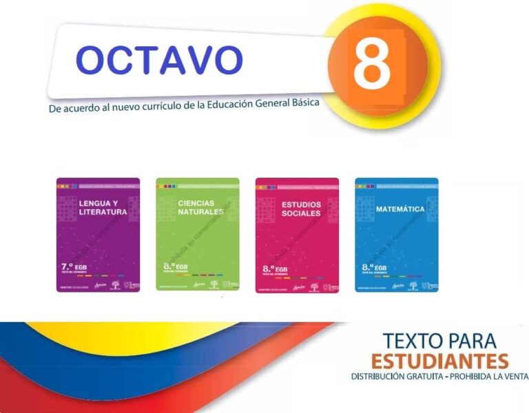 Libros de OCTAVO GRADO del Ministerio de Educación Ecuador 2023 – Descargar PDF