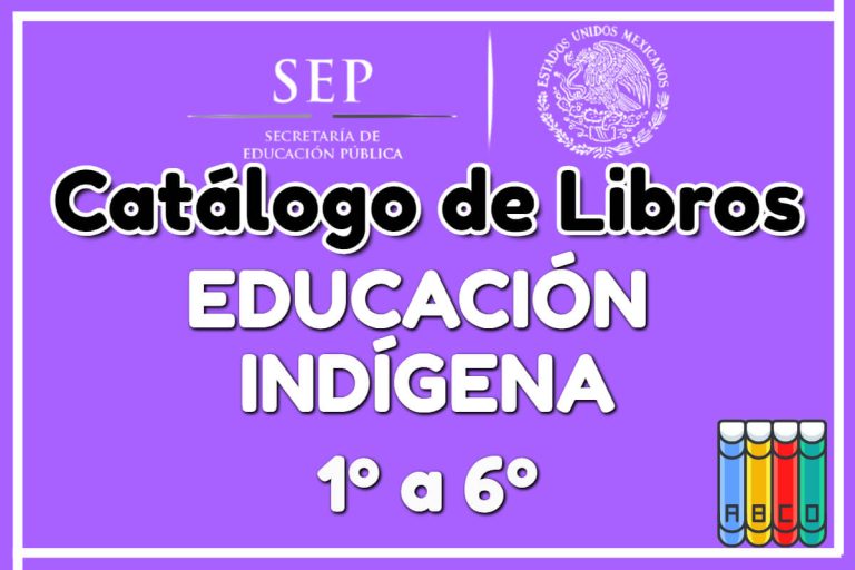Catálogo de Libros de Educación Indígena México SEP