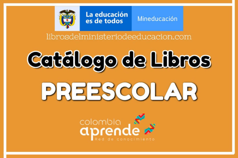 Catálogo de Libros de Preescolar – Educación Inicial Colombia MINEDU