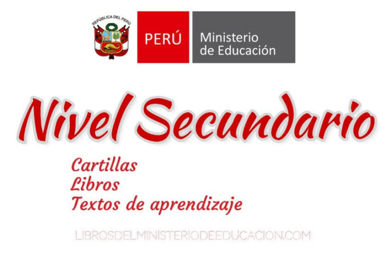 Catálogo de Libros de Secundaria – Perú MINEDU